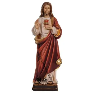 カトリック十字架トリニティ宗教像樹脂クリスチャンイエス像ライト