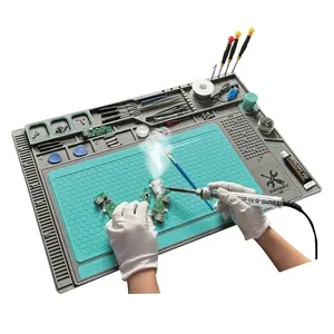 Custom Silicone Pvc Work Solder Mat Rc Parts Accs For Computer Mobile Cell Phone Repair Mat