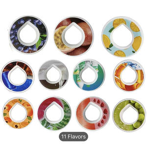 Dropship Food Grade Bpa Free aromatizzante baccello aria profumo fruttato Sprite Cola latte latte baccelli sapore di caffè per bottiglia di acqua - Product Image 3