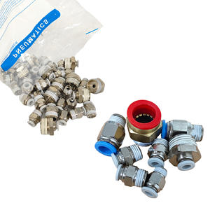 Raccord droit en plastique bleu à connexion rapide 1/8" NPT vers 1/8" Tube -001 - Product Image 5