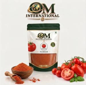 Poudre de tomate naturelle, tomates séchées, assaisonnement finement moulu pour sauces, soupes, collations, applications culinaires, pâtisserie et transformation alimentaire - Product Image 1
