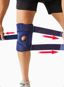 Genouillère de protection professionnelle réglable pour l'escalade, avec soutien rotulien, respirante, légère et fermeture à cordon de serrage - Product Image 5