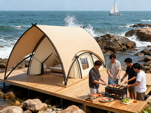 Outdoor Camping <b>Tents</b> Double Four-season 5x7m Windproof Rainproof Breathable UV Protection High-end <b>Large</b>-scale Manufacturer - Product Image 5
