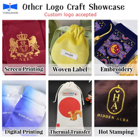 Sarung Buku Beludru Bordir Kustom dengan Lapisan Satin, Penutup Kancing Tipis, Kantong Logo Personal untuk Buku, E-Reader, Hadiah