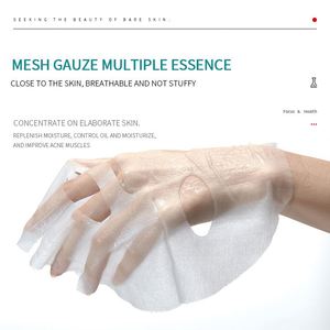 Masque facial en gaze LOUG à l'acide salicylique pour éliminer l'acné, hydratation intense, soin de la peau, masque de beauté - Product Image 3