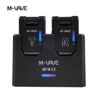 Émetteur-récepteur audio sans fil M-VAVE WS13 5,8 GHz avec étui de charge rechargeable pour guitare, basse et enregistrement vidéo