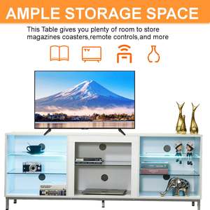 2023 hiện đại Gỗ <span class=keywords><strong>LCD</strong></span> <span class=keywords><strong>TV</strong></span> đứng với lưu trữ tủ bàn cà phê và <span class=keywords><strong>TV</strong></span> đứng Set điện Núi Trang Trại thủy tinh di động <span class=keywords><strong>TV</strong></span> đứng - Product Image 4