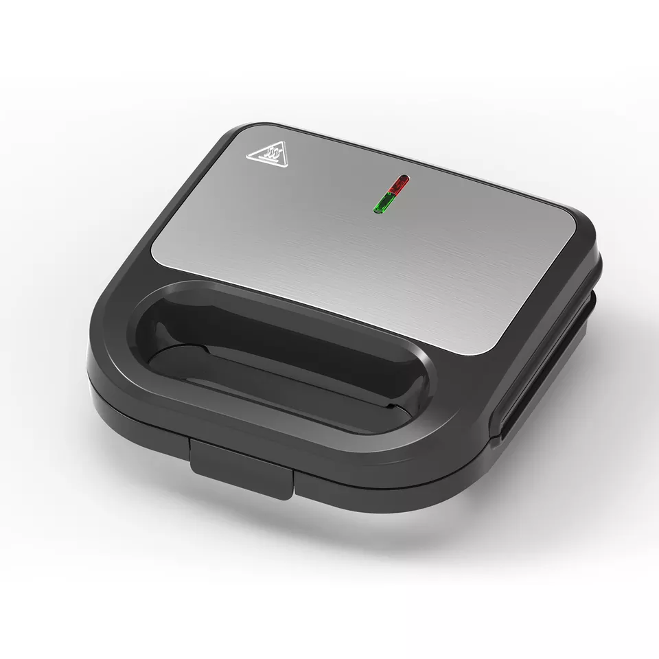 Многофункциональная сэндвичница 3 в 1 со съемными пластинами и антипригарной вафельницей