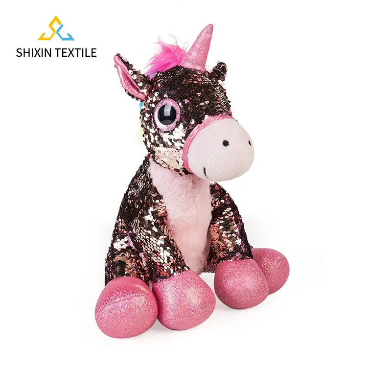 The New Listing Various Patterns Small Stuffed Animal Make Stuff Toys Customized Designs Mini Toy Custom Plush Sequin Toy