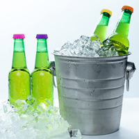 Bouchons de bouteille de bière en silicone ronds avec logo imprimé sur mesure, bouchons universels pour économiser l'eau et la bière, bouchon réutilisable en silicone pour bouteille