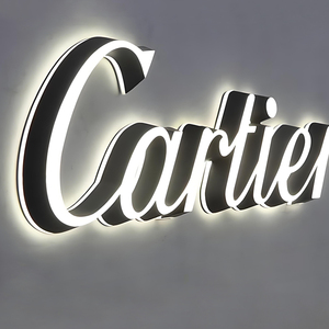 Tùy chỉnh mini <span class=keywords><strong>LED</strong></span> dấu hiệu Acrylic signage 3D khắc frontlit <span class=keywords><strong>Backlit</strong></span> dấu hiệu Logo <span class=keywords><strong>Led</strong></span> ánh sáng phát sáng chữ cho quảng cáo hiển thị - Product Image 1