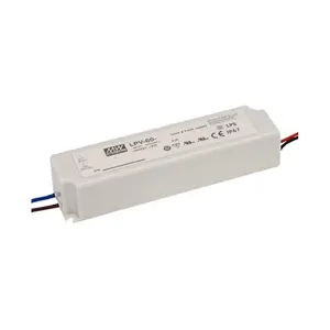 Hot sale LPV-60-24 2.5A 24V constant voltage LED Driver Converter with low price