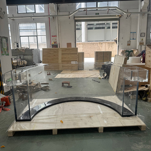 Fabriek Groothandelsprijs Kunstmatige Vis <span class=keywords><strong>50</strong></span> <span class=keywords><strong>Gallon</strong></span> <span class=keywords><strong>Aquarium</strong></span> Gebogen <span class=keywords><strong>Aquarium</strong></span> 4ft - Product Image 2