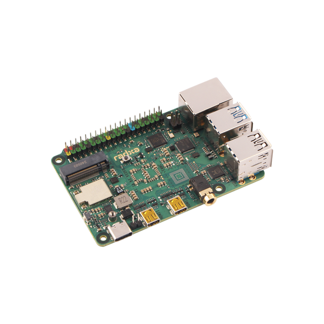 GGDX Radxa X4 with Intel N100, Dual 4K Output, 2.5Gbps Ethernet, PCIe 3.0 M.2 M Key, WiFi 5/6, High-Performance SBC