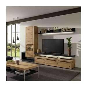 Prix d'usine 2 tiroirs Orléans Range Lamp Meuble Tv Table Meuble TV - Product Image 3