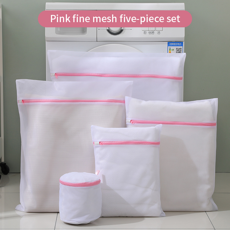 Pink fine mesh