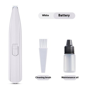 Trasoio per zampe per animali domestici con impugnatura antiscivolo: Clipper ricaricabile USB con luce a LED e lama sicura per addominali, tagliacapelli per gatti/cani - Product Image 6