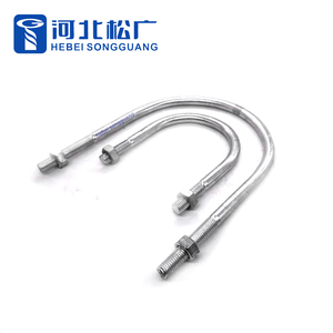 Nhà Máy Giá giả mạo <span class=keywords><strong>U</strong></span> <span class=keywords><strong>Bolt</strong></span> kẹp nhúng nóng mạ kẽm cho cực dòng phần cứng - Product Image 2