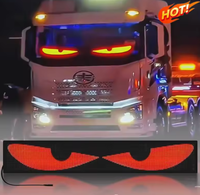 Mini Programlanabilir Kayan Özel Bluetooth LED Araç İşareti Manyetik Esnek LED Ekran Araç Camları için
