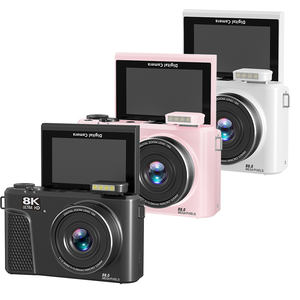 8K 88MP WiFi 3 pulgadas 180 °   Cámara Digital con Pantalla Abatible, Zoom Digital 18X, Enfoque Automático, para Fotografía, Vlogging en <span class=keywords><strong>YouTube</strong></span> - Product Image 4