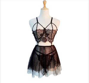 Seksi iç çamaşırı kadın seksi iç çamaşırı dantel Babydoll - Product Image 6