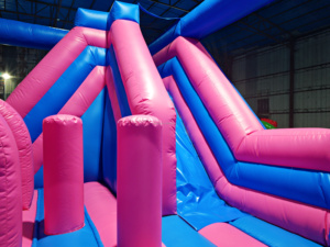 Thương mại Lilo và S titch carton bơm hơi nóng <span class=keywords><strong>Bouncer</strong></span> nhảy <span class=keywords><strong>Bouncer</strong></span> trượt Combo dễ thương <span class=keywords><strong>Inflatable</strong></span> lâu đài với Blower - Product Image 5