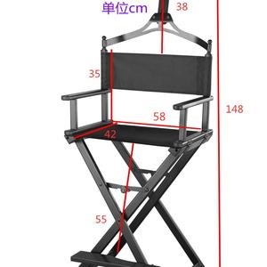 Chaise de réalisateur en aluminium, cadre métallique, pliable, portable, avec appui-tête, vente chaude, en stock - Product Image 6