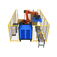Robot palettiseur manipulateur CNC industriel efficace pour la cueillette plaçant des marchandises sur des machines et des équipements industriels de palettes