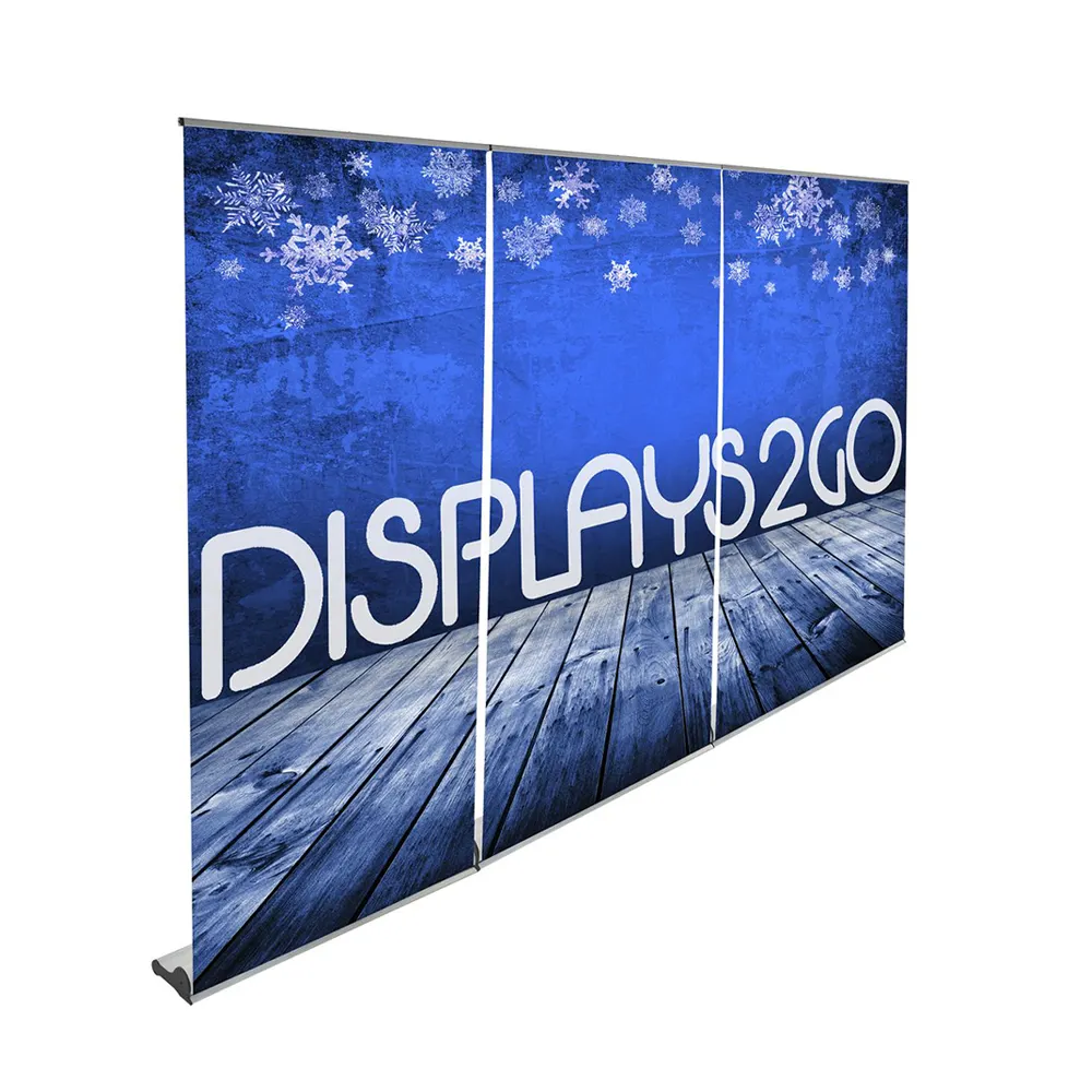 Werbebanner tragbarer Verkaufsständer individueller Werbebanner 85 × 200 cm Digitaldruck für Werbung