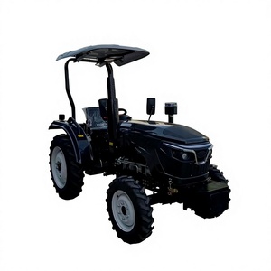 Tractor Agrícola Negro 4x4 con Transmisión por Engranajes, Alto Nivel de Seguridad - Product Image 1