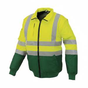 Diseño piloto de ropa de seguridad bicolor para mayor visibilidad y protección - Product Image 1