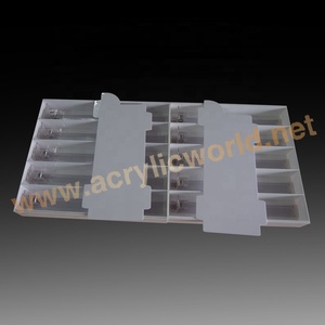 Expositor de acrílico sin humo para tabaco con sistema de empuje, organizador de mostrador para snus y bolsas de nicotina - Product Image 6