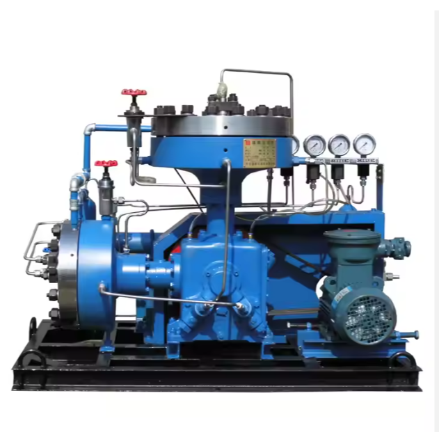 Diaphragm Compressor AC Power 75KW Water Cooled High Pressure Air ...