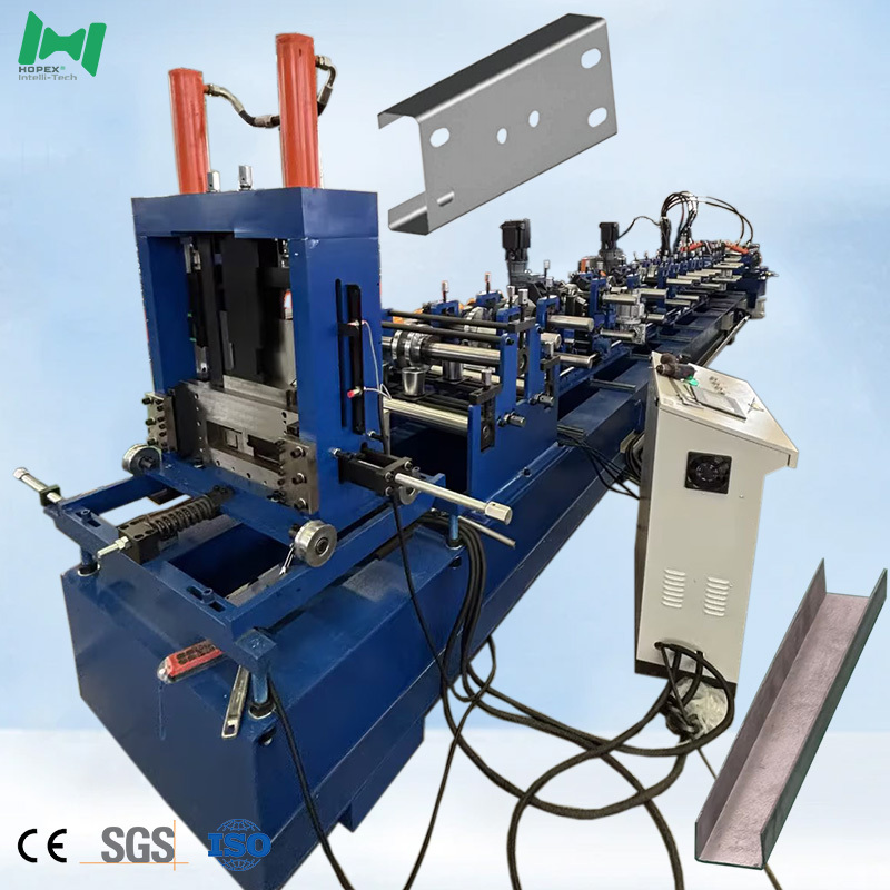 Automatic C U Purlin Roll Forming