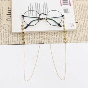 Chaîne de <span class=keywords><strong>lunettes</strong></span> en cristal brillant pour <span class=keywords><strong>bijoux</strong></span> fantaisie, <span class=keywords><strong>cordon</strong></span> de maintien pour <span class=keywords><strong>lunettes</strong></span> - Product Image 2