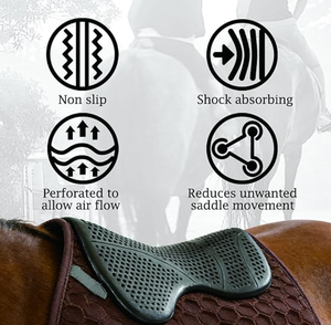 <span class=keywords><strong>Tapis</strong></span> respirant et transparent pour la stabilité et le confort du cheval lors de l'équitation - Product Image 6