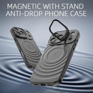 Funda de teléfono duradera a prueba de golpes con protección y carga inalámbrica con soporte robusto para <span class=keywords><strong>iPhone</strong></span> 17 16 15 14 13 <span class=keywords><strong>Pro</strong></span> <span class=keywords><strong>Max</strong></span> - Product Image 2