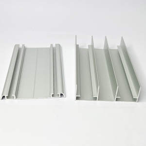 6063 T5 Champagne, profilé de <span class=keywords><strong>porte</strong></span> <span class=keywords><strong>coulissante</strong></span> de cuisine en aluminium anodisé sablage - Product Image 5
