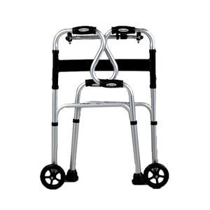 Hejianze Aluminum Alloy <b>Walker</b> With Seat And Commode For <b>Elderly</b> Mobility Assistance - Product Image 2