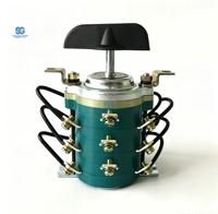 Interrupteur combiné marin HZ910 25X/3, Triphasé Triangulaire 25A, Commutation à deux circuits, 220V 380V, 18 broches, Haute Qualité, Type 86