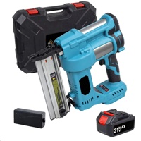 Cloueur électrique industriel 20V sans balais pour bricolage, pistolet à clous de finition, 100 clous, pour charpente et construction en bois, garantie 1 an