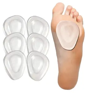 GEL metatarsale Ball of Foot Ant-slip Pads cuscino per tacchi alti piedi cura scarpe soletta donna HA00418