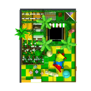 Parco Giochi Commerciale per Bambini al Coperto Personalizzato, Parco Giochi Morbido per Bambini, Parco Trampolini, Parco a Tema con Scivoli in Plastica per Bambini - Product Image 3