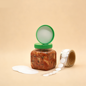 สติกเกอร์วาล์วแบบติดเอง วาล์วระบายอากาศทางเดียวสำหรับบรรจุภัณฑ์กาแฟ วาล์วตรวจสอบความสดพร้อมเยื่อซิลิโคน - Product Image 6