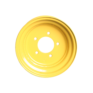 ล้อรถไถเกษตร 12x7 พร้อมยางและดุมล้อ สำหรับ PCD ปรับได้ วัสดุเหล็ก 380CL/440CL ขอบล้อ 12x7 - Product Image 1
