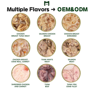 Cao Cấp Đóng Hộp Ướt Mèo Con Chó Thực Phẩm Loạt Protein Cao Thịt Giàu Chất Dinh Dưỡng Gà Cá Thịt Bò Giá Cả Phải chăng Nhà Máy Thương Hiệu Cổ - Product Image 5