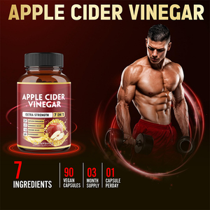 Capsule di Aceto di Mele Biologico <span class=keywords><strong>Keto</strong></span> a Marchio Privato, Prodotti Dimagranti per Adulti, Brucia Grassi - Product Image 5