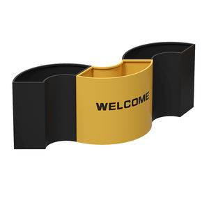 Boîte à fleurs en fer <span class=keywords><strong>pour</strong></span> l'extérieur Clôture <span class=keywords><strong>Internet</strong></span> Celebrity Cafe Commercial Street Square Balcon Garden Sets Outdoor Furniture - Product Image 2