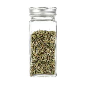 طقم برطمانات توابل فلفل لوازم المطبخ وزجاجة مربعة من الزجاج ، تُباع بالجملة - Product Image 5