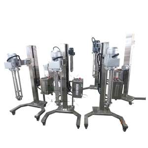 Agitateur de lot pour émulsifiant de crème de beauté, homogénéisateur à haute cisaillement pour émulsion de gomme de guar avec récipient - Product Image 5